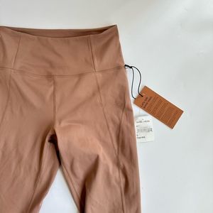 girlfriend collective high-waist leggings in dusty rose